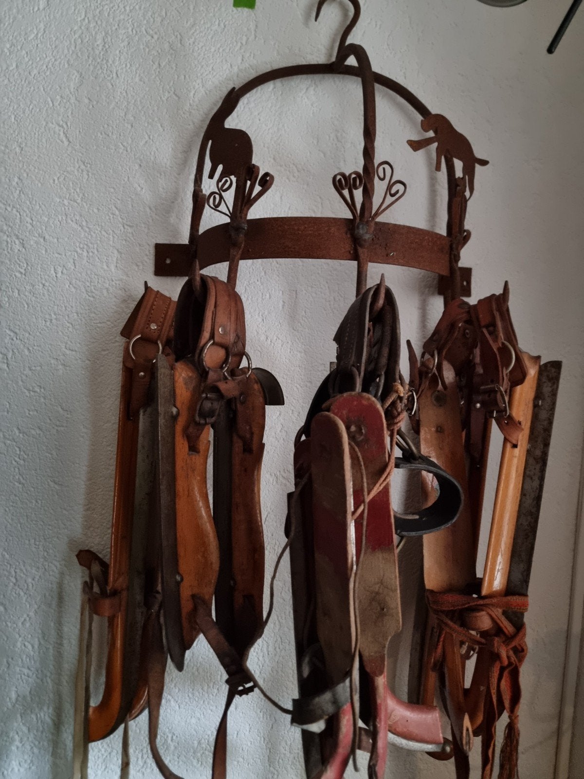Friese houten doorlopers aan wildhanger., Ophalen of Verzenden