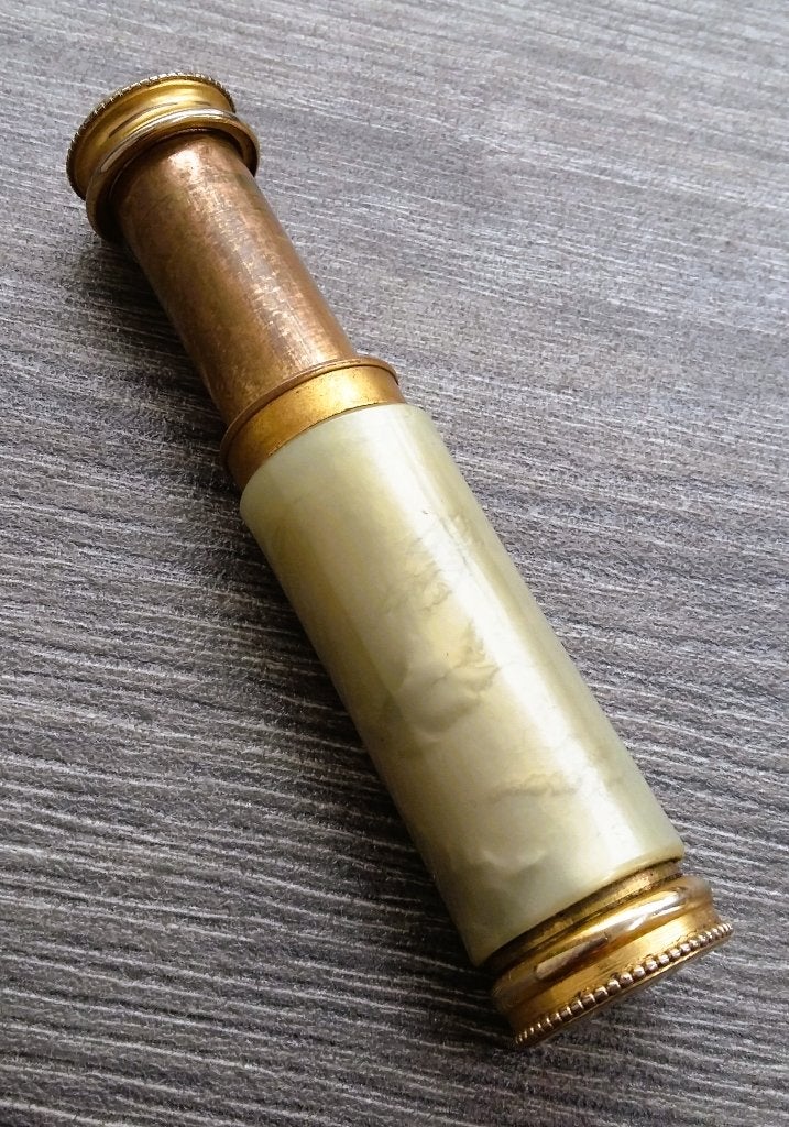 Omstreeks 1920-1930 Parfum Verstuiver Flesje Zak Tas Model, Antiek en Kunst, Ophalen of Verzenden