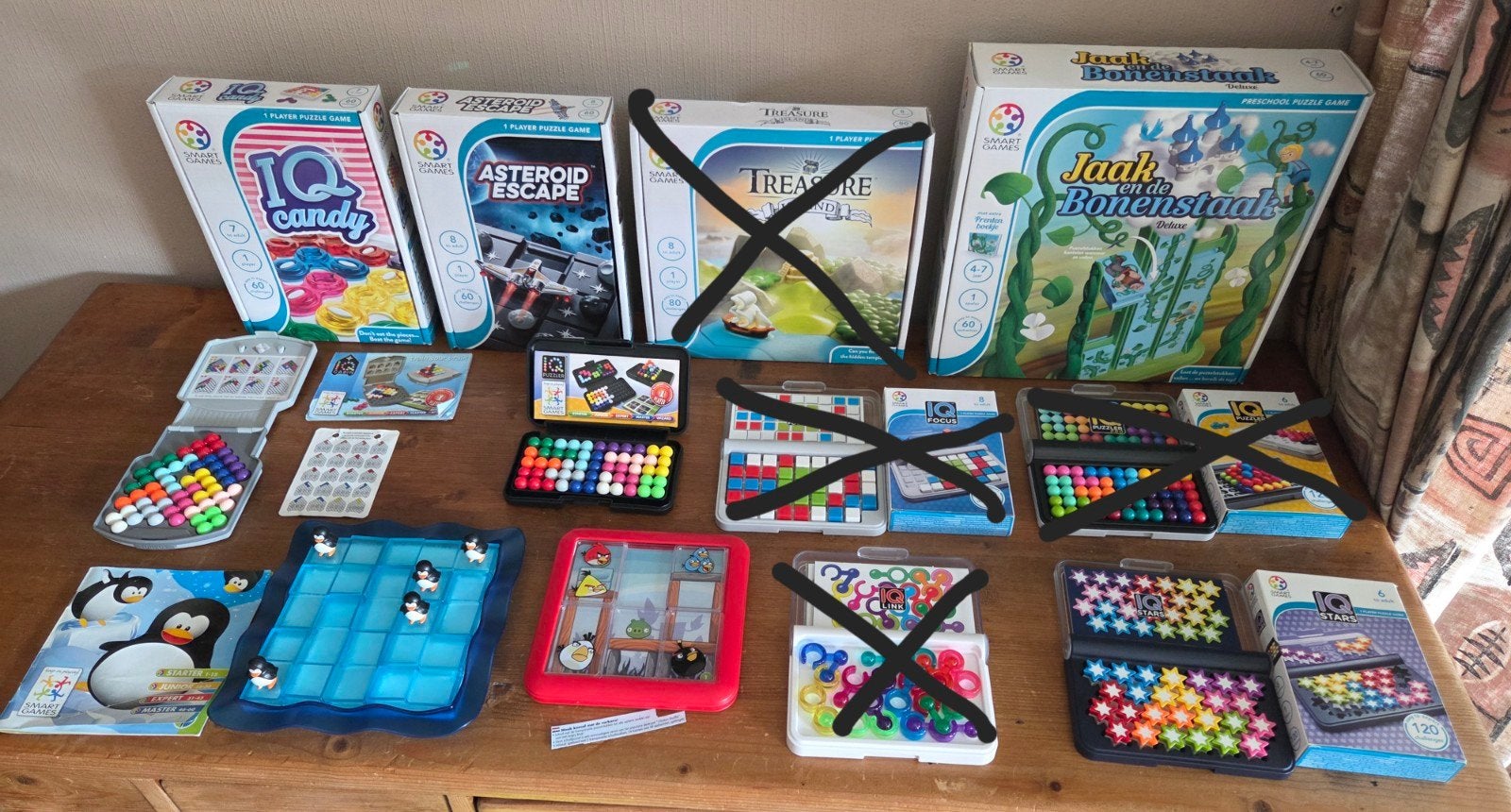 Smartgames 8 verschillende. Zie omschrijving, Ophalen of Verzenden, Minder dan 500 stukjes, Zo goed als nieuw, Overige typen