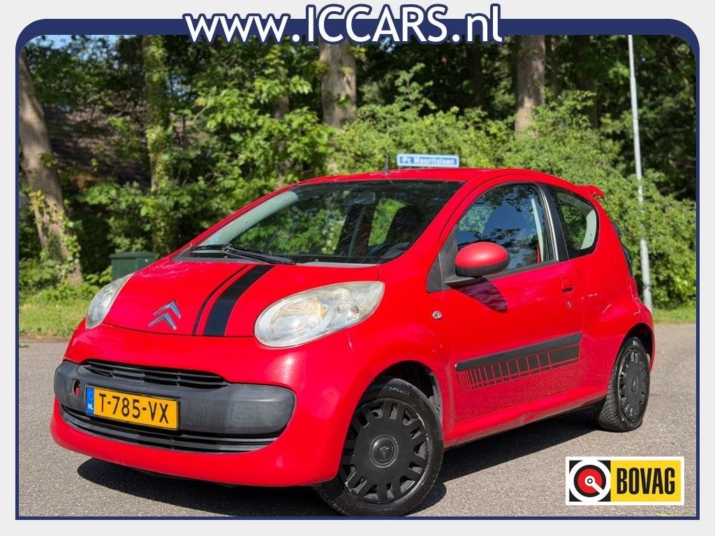 Citroen C1 1.0-12V - Spoiler - Goed rijden - Elektr ramen !!, Gebruikt, 4 stoelen, C1, 68 pk