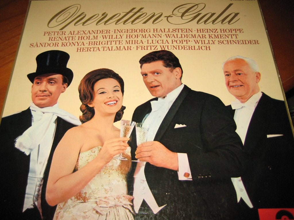 LP, Operetten Gala, Cd's en Dvd's, Overige typen, Ophalen of Verzenden, Zo goed als nieuw, Romantiek