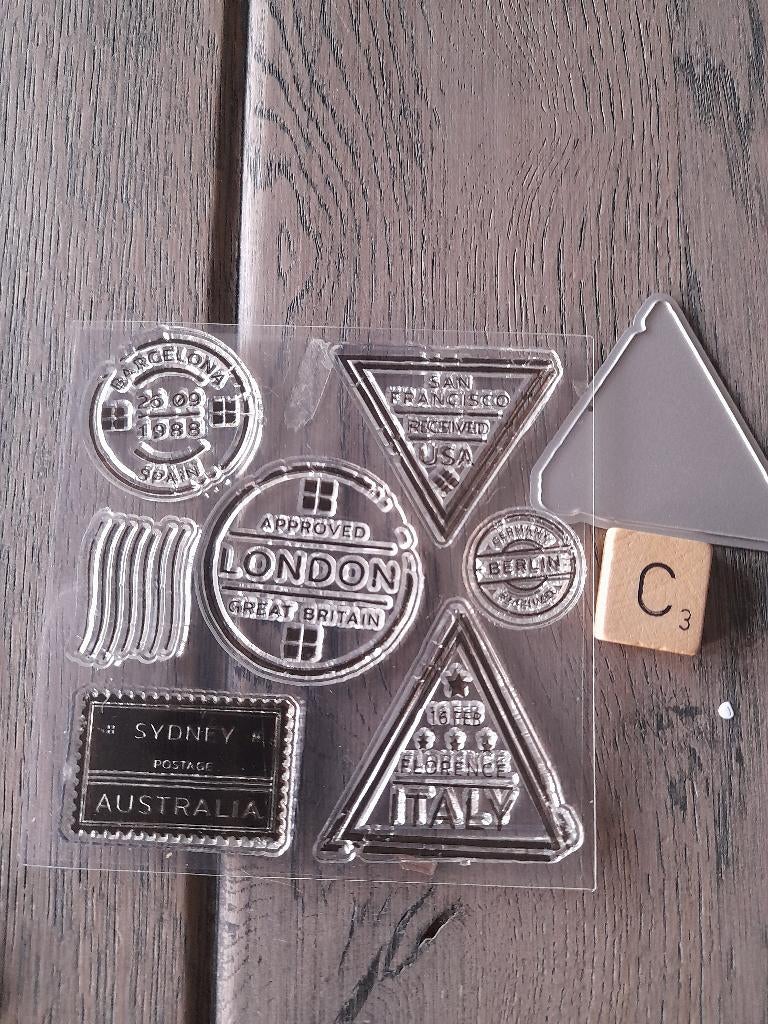 stempel opruiming, Hobby en Vrije tijd, Stempelen, Nieuw, Clearstamp, Verzenden