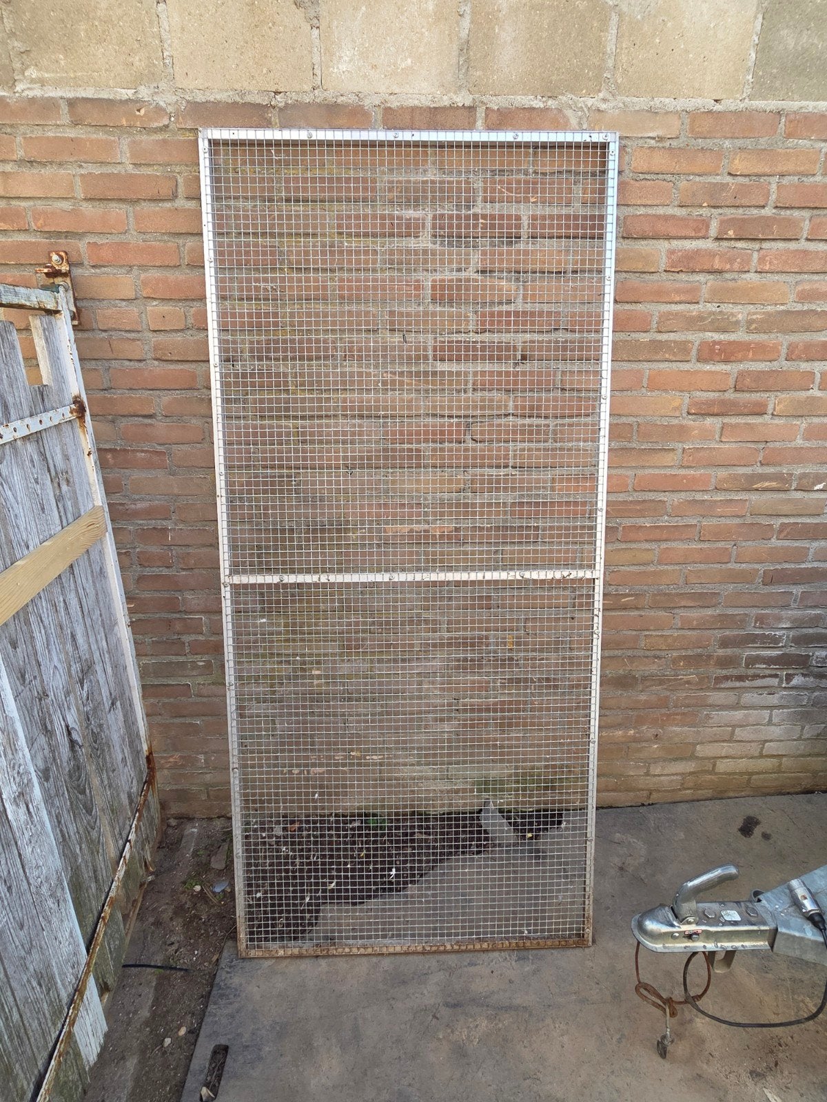 te koop voliere compleet, Ophalen of Verzenden, Aluminium, Volière