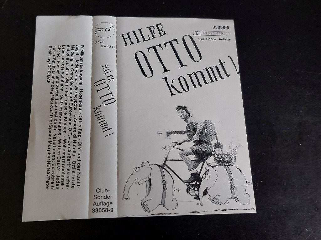 OTTO - HILFE OTTO KOMMT! (MC), Cd's en Dvd's, Cassettebandjes, 1 bandje, Ophalen of Verzenden, Zo goed als nieuw, Origineel