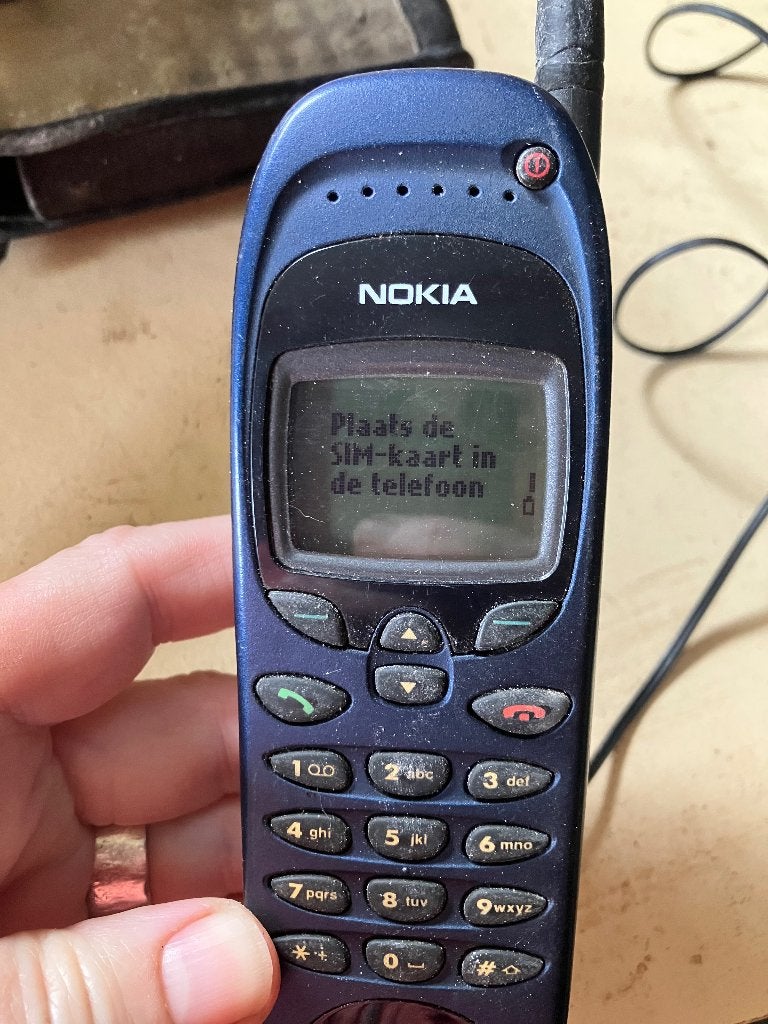 Nokia 6150, Gebruikt, Geen camera, Zwart, Ophalen of Verzenden