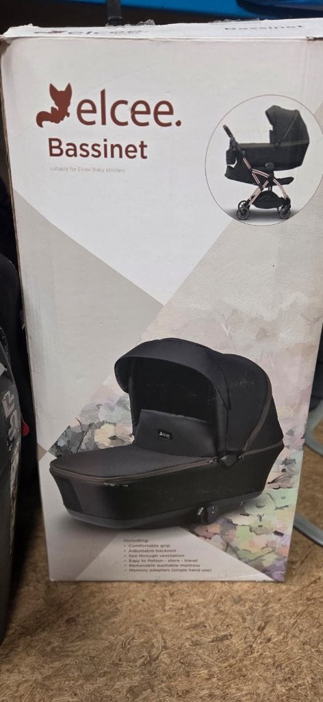 Elcee (Leclerc Baby) Bassinet / Luxe Reiswieg, Nieuw, Ophalen of Verzenden, Met reiswieg, Kinderwagen