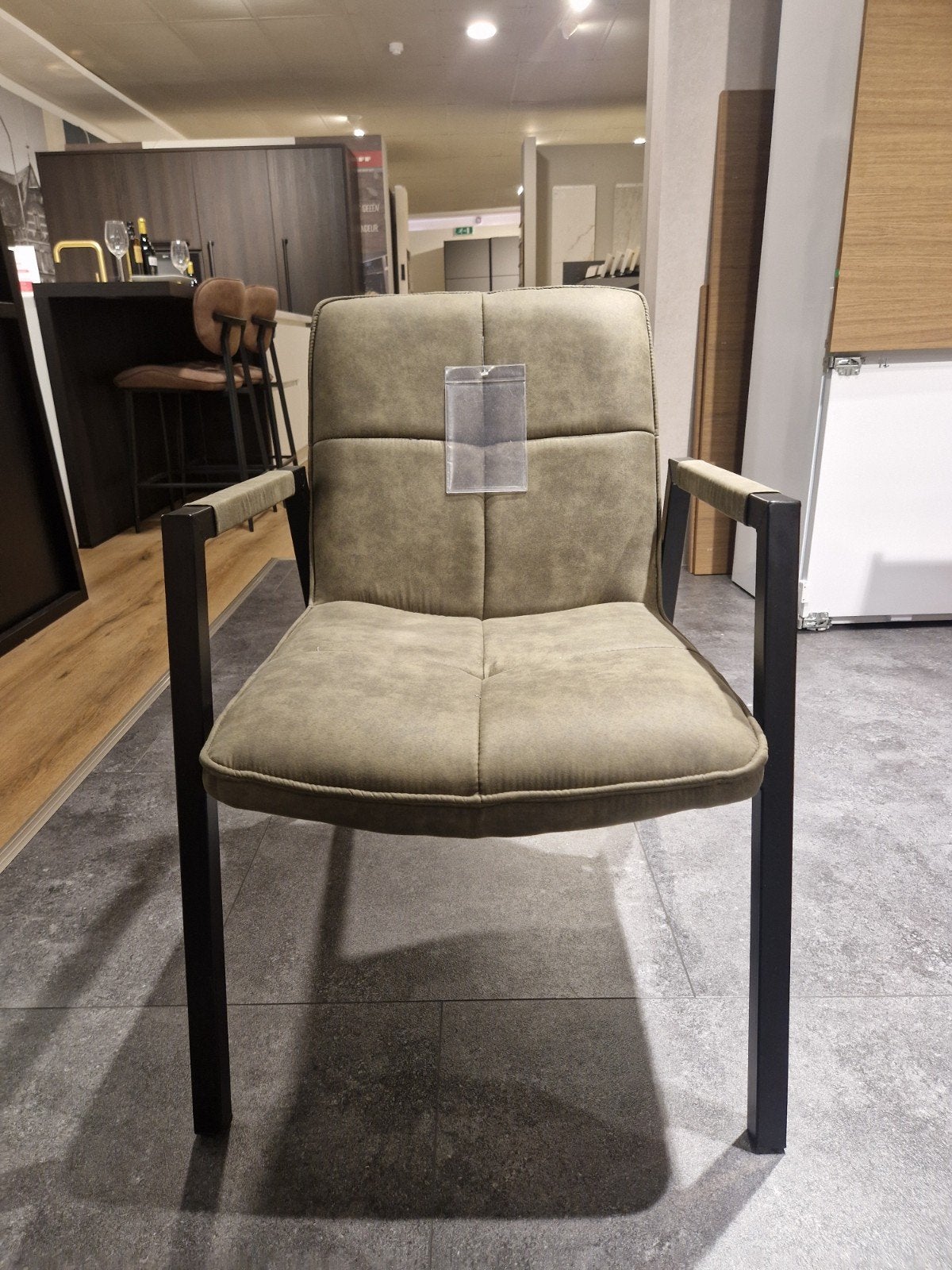 Comfortabele eetkamerstoel met armleuningen, Ophalen, Modern, Comfortabel, Twee, Overige kleuren