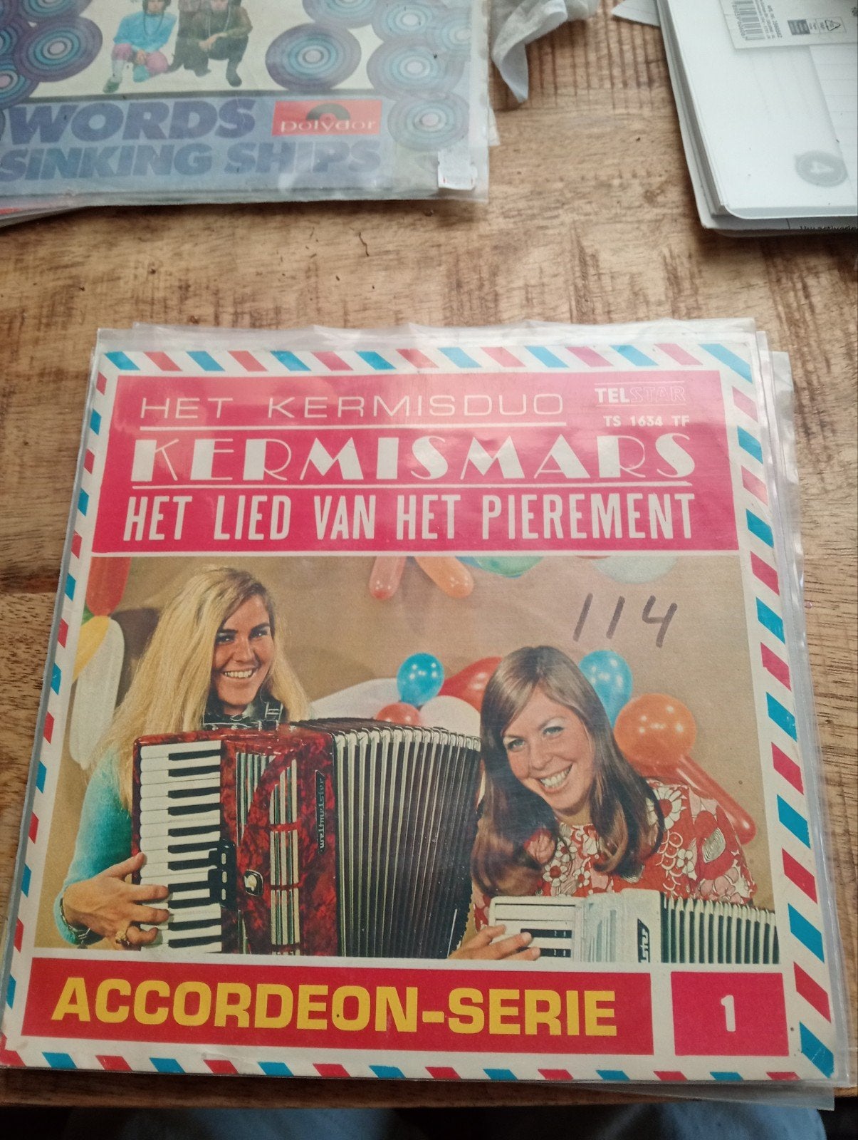 Het kermis duo - kermis wals, Ophalen of Verzenden, Zo goed als nieuw, Overige formaten, Levenslied of Smartlap