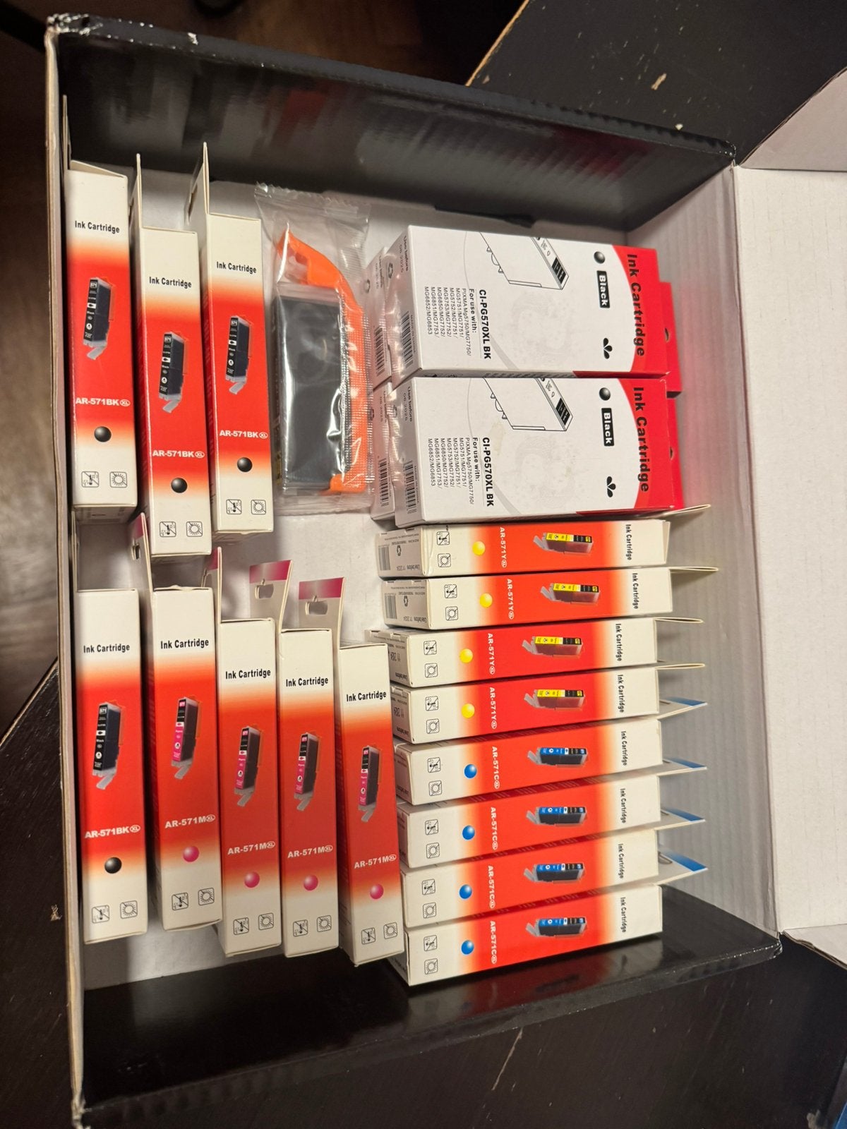 21 nieuwe compatibele Canon PGI-570XL / CLI-571XL cartridges, Ophalen, Nieuw
