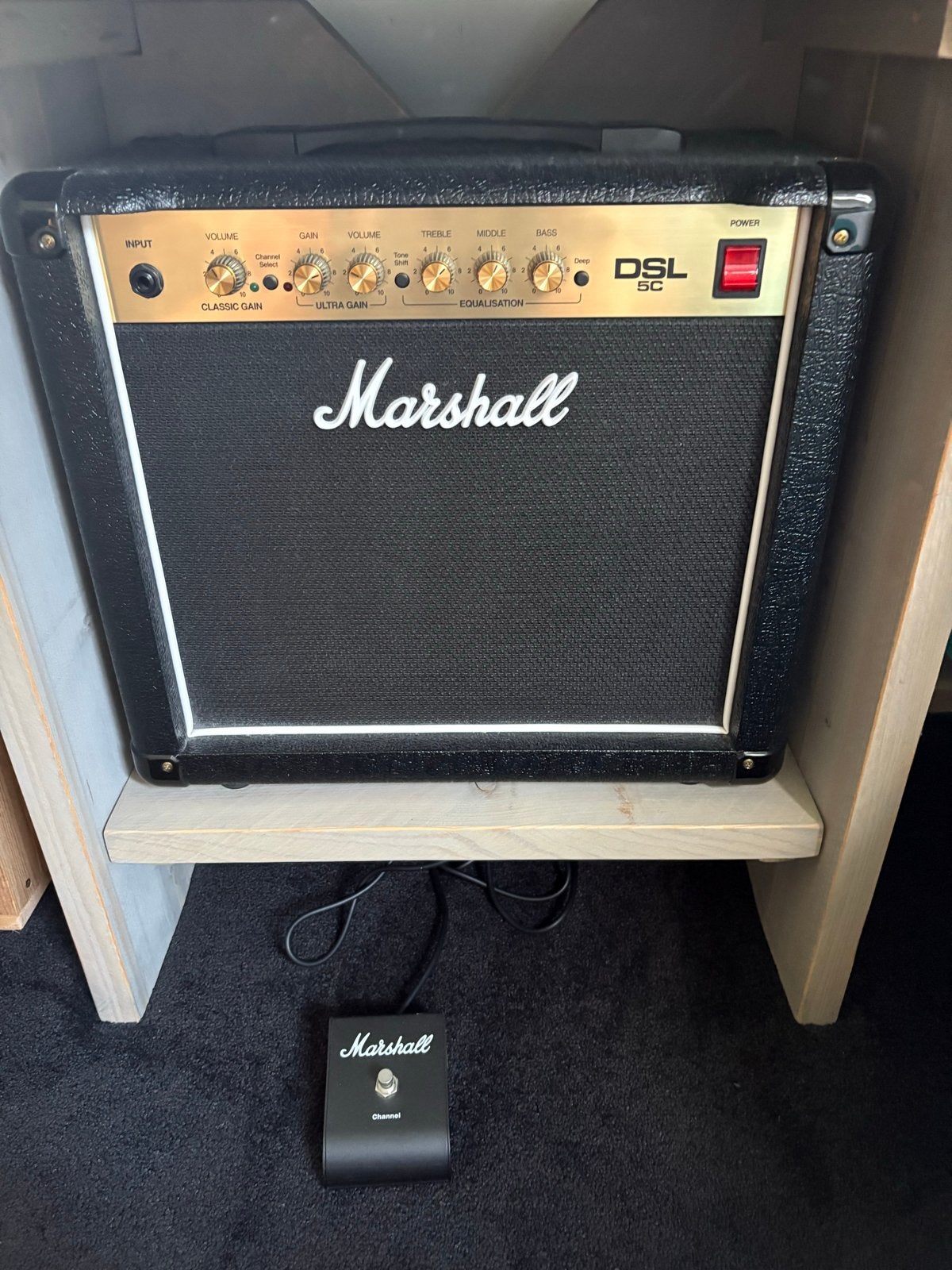Marshall DSL 5C Gitaarversterker - Eventueel incl. meubel, Ophalen, Zo goed als nieuw, Gitaar, Minder dan 50 watt