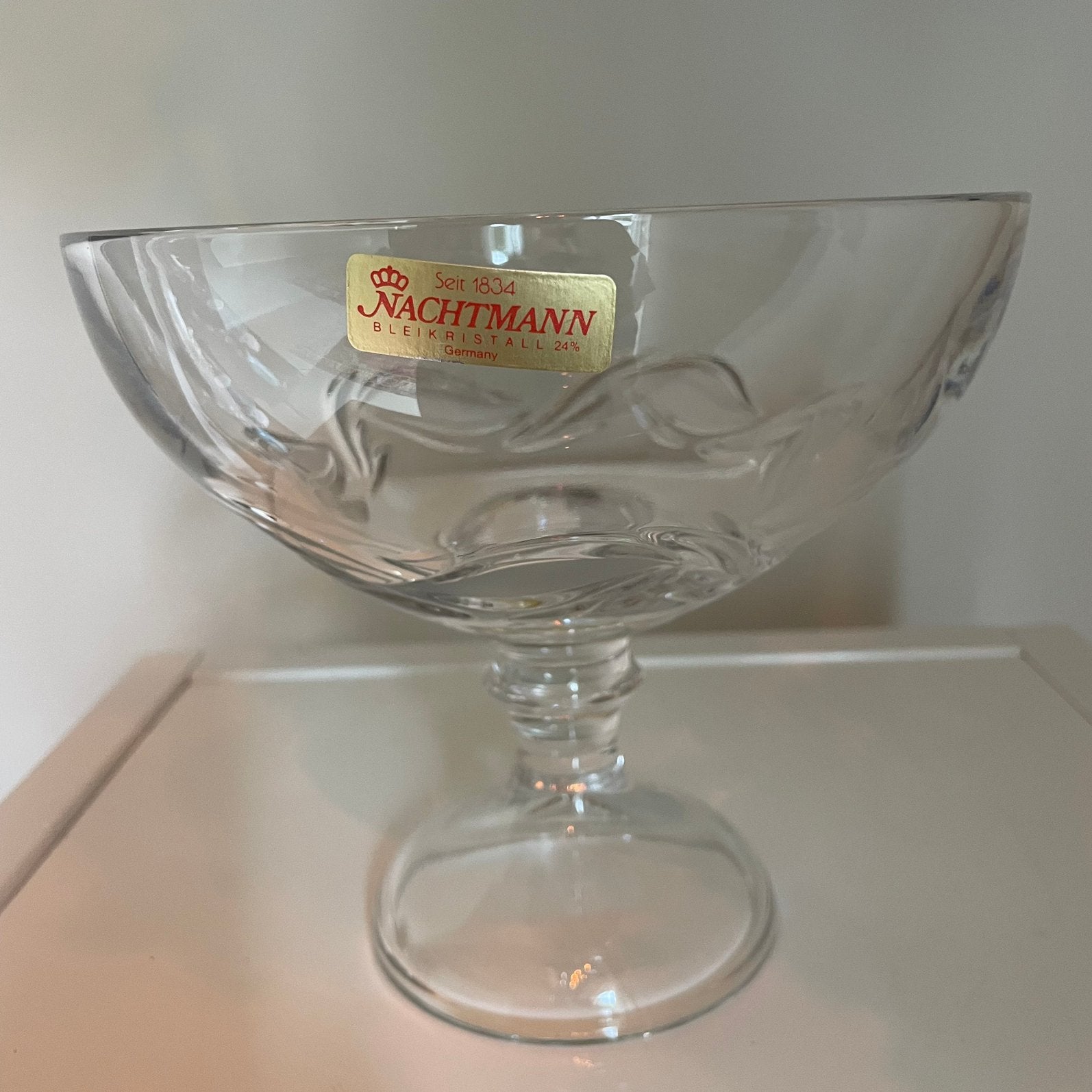 Kristallen Nachtmann bowl bonbonniere schaaltje, Verzenden