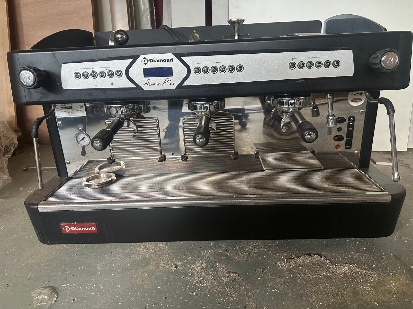 koffiemachine horeca | diamond espressomachine | 3 groeps, Ophalen, Zo goed als nieuw