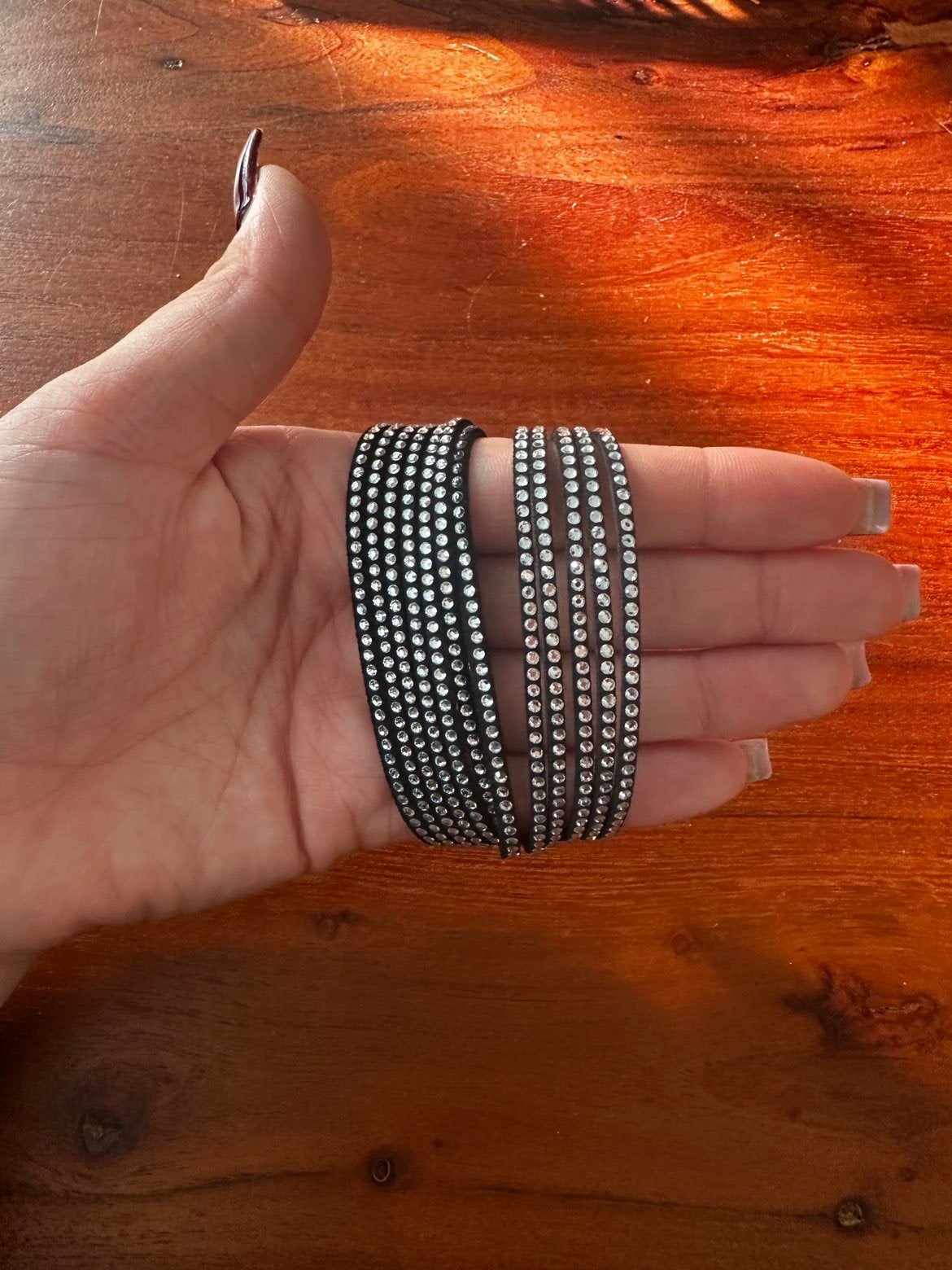 Swarovski armband, Overige materialen, Zwart, Nieuw, Ophalen of Verzenden