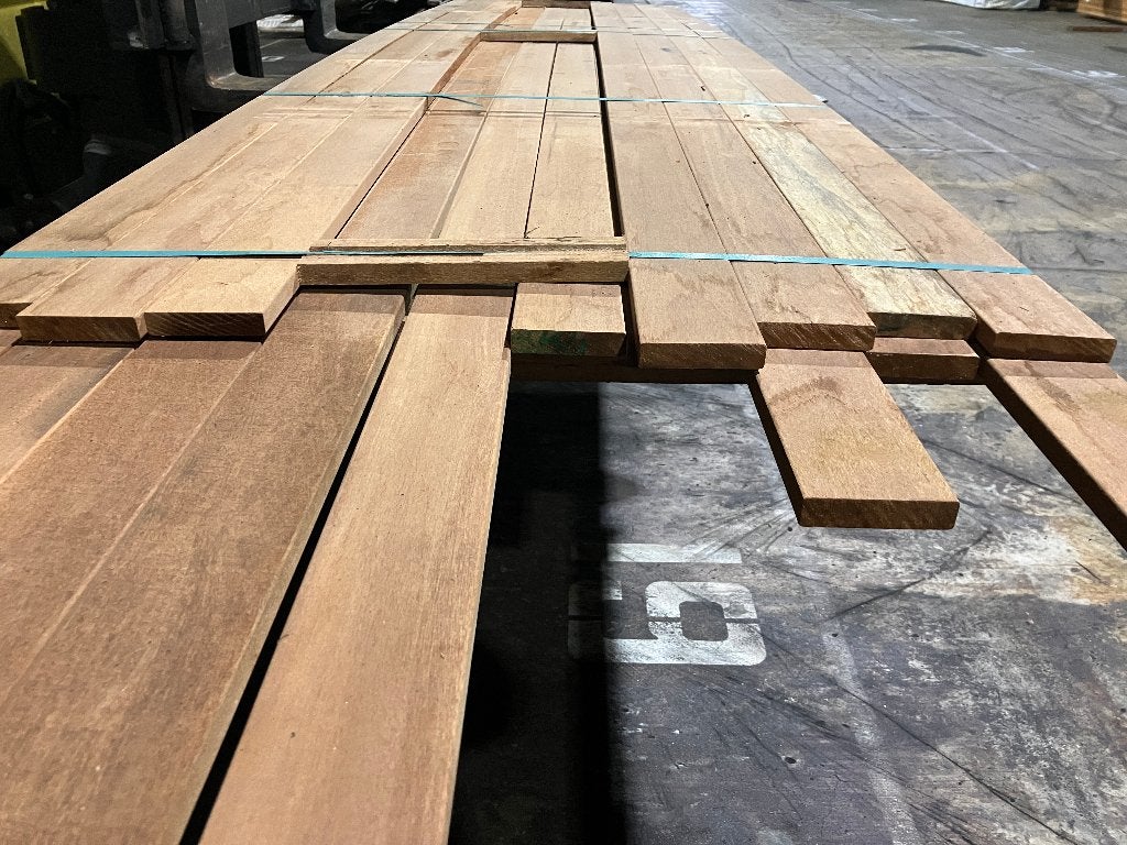 rhombus-planken-schutting-Hardhout/Louro Gamela-20x90mm, Ophalen, Planken, Nieuw, Hardhout
