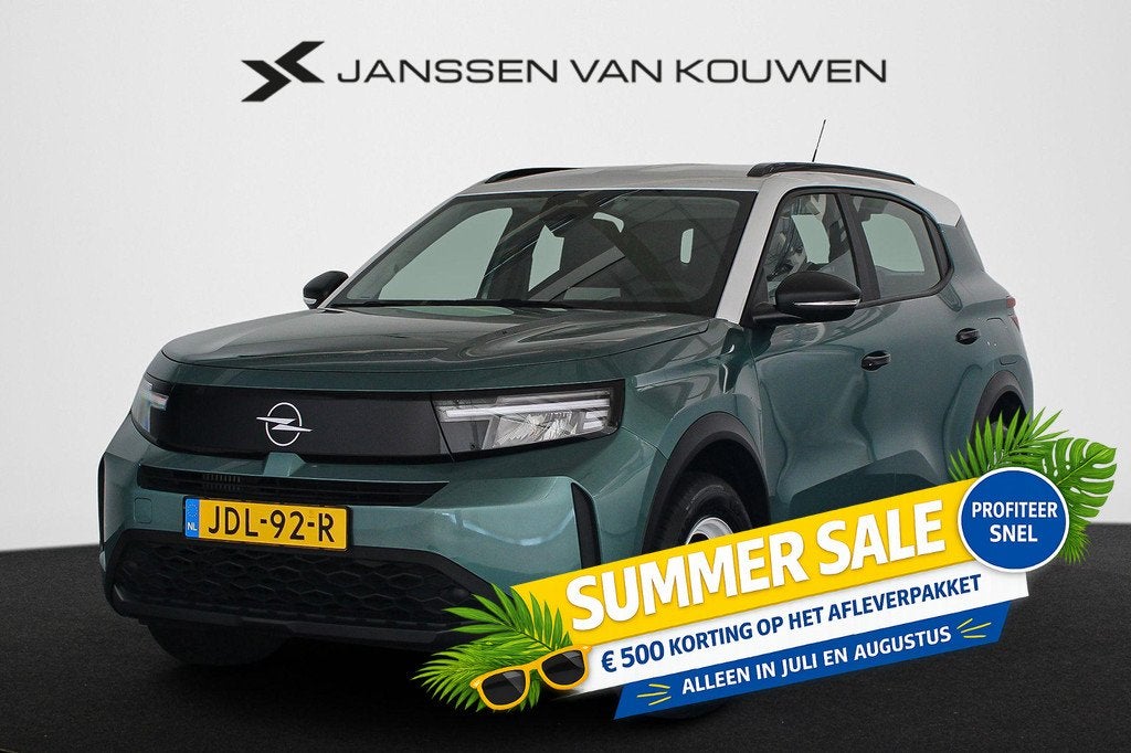 Opel Frontera 1.2 Turbo Hybrid Edition Stoel-Stuur-Voorruitv, Auto's, Opel, 145 pk, Stof, Euro 6, 1199 cc
