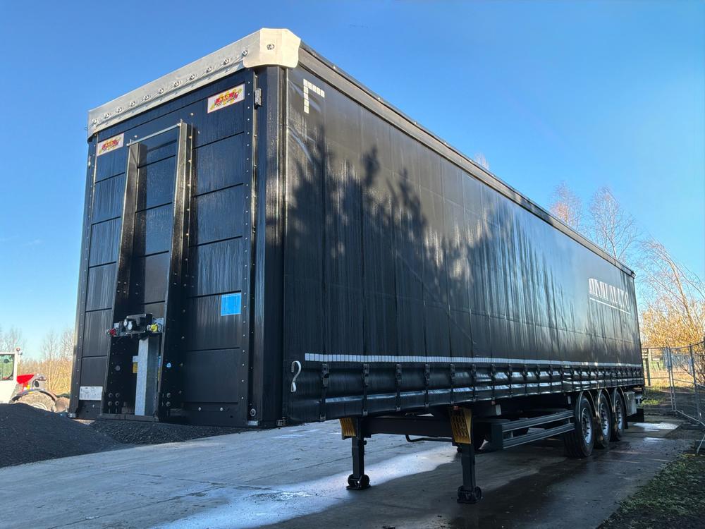 2024 A&D LPRS24 schuifzeil trailer, Auto's, Vrachtwagens, Bedrijf, Te koop, Aanhangers en Opleggers, Overige brandstoffen, Overige kleuren