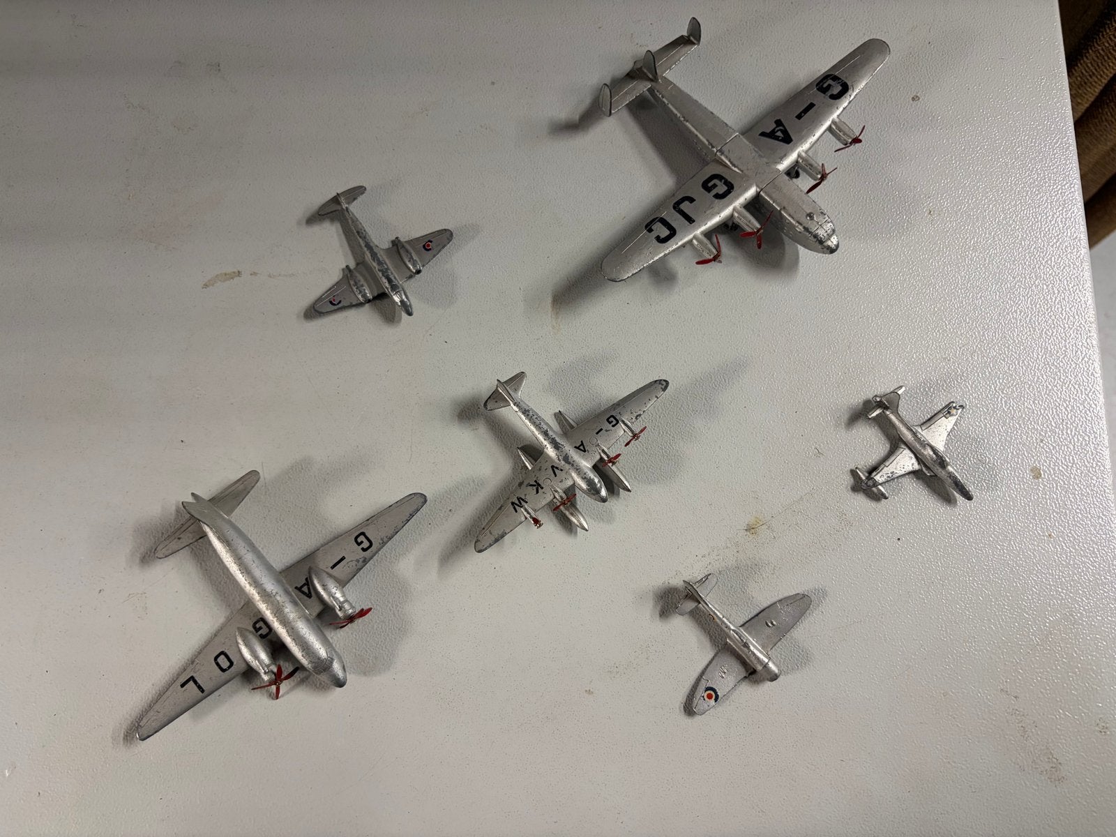 Dinky Toys Vliegtuigen Collectie - Vintage Modelvliegtuigen, Ophalen of Verzenden, Gebruikt