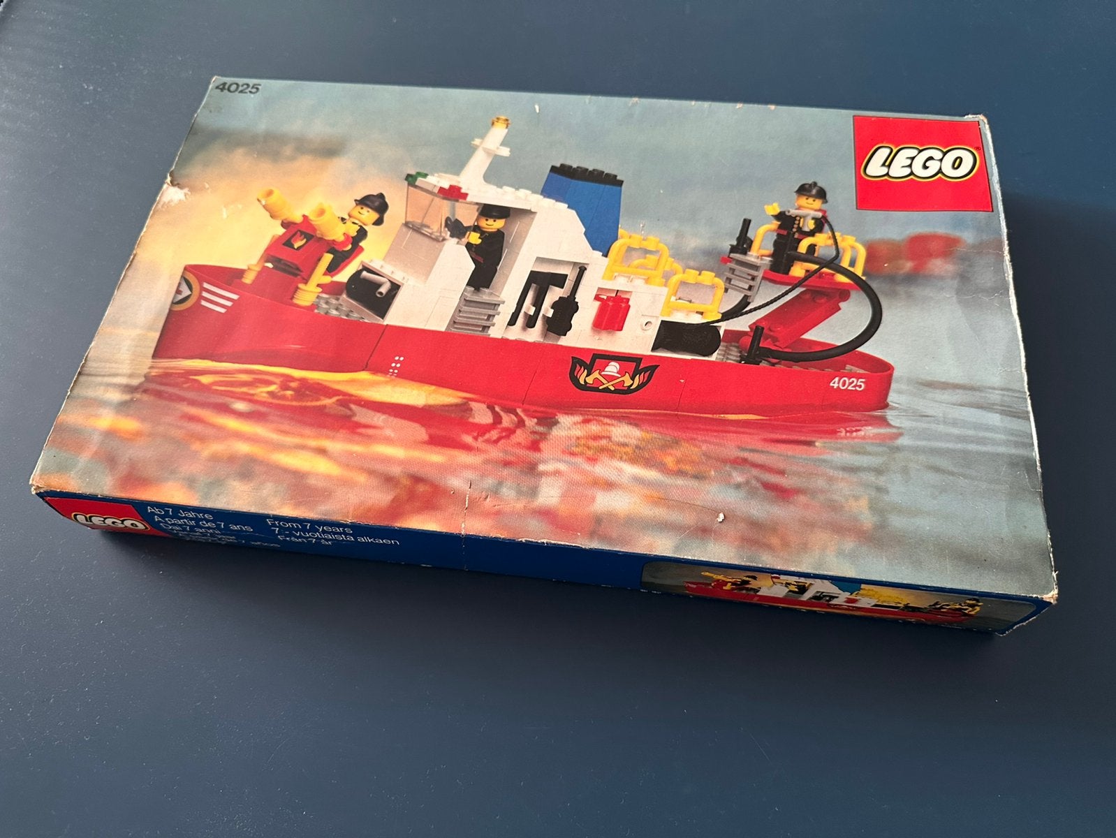 Lego 4025 met doos en instructieboekje, Lego, Ophalen of Verzenden, Complete set, Inclusief minifiguren