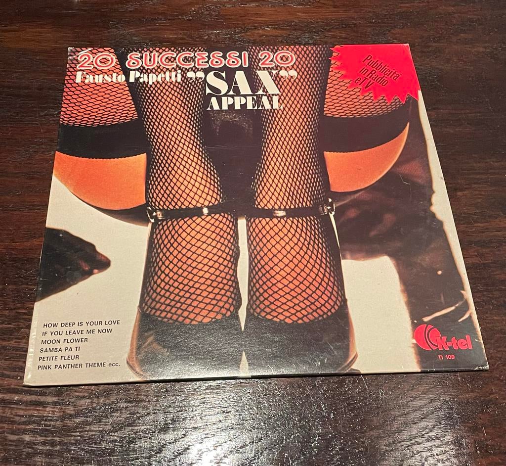 Fausto Papetti - 20 Successi "Sax Appeal" LP Vinyl, Cd's en Dvd's, Vinyl | Pop, Gebruikt, Ophalen of Verzenden, 1970 - 1979, Complilatie