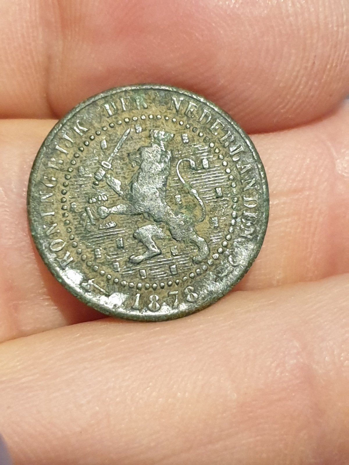 1 cent 1878 los (04), Ophalen of Verzenden, 1 cent