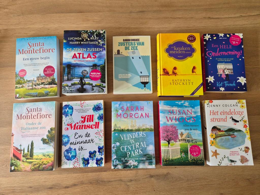 Diverse romans Santa Montefiore Lucinda Riley, Ophalen of Verzenden, Gelezen