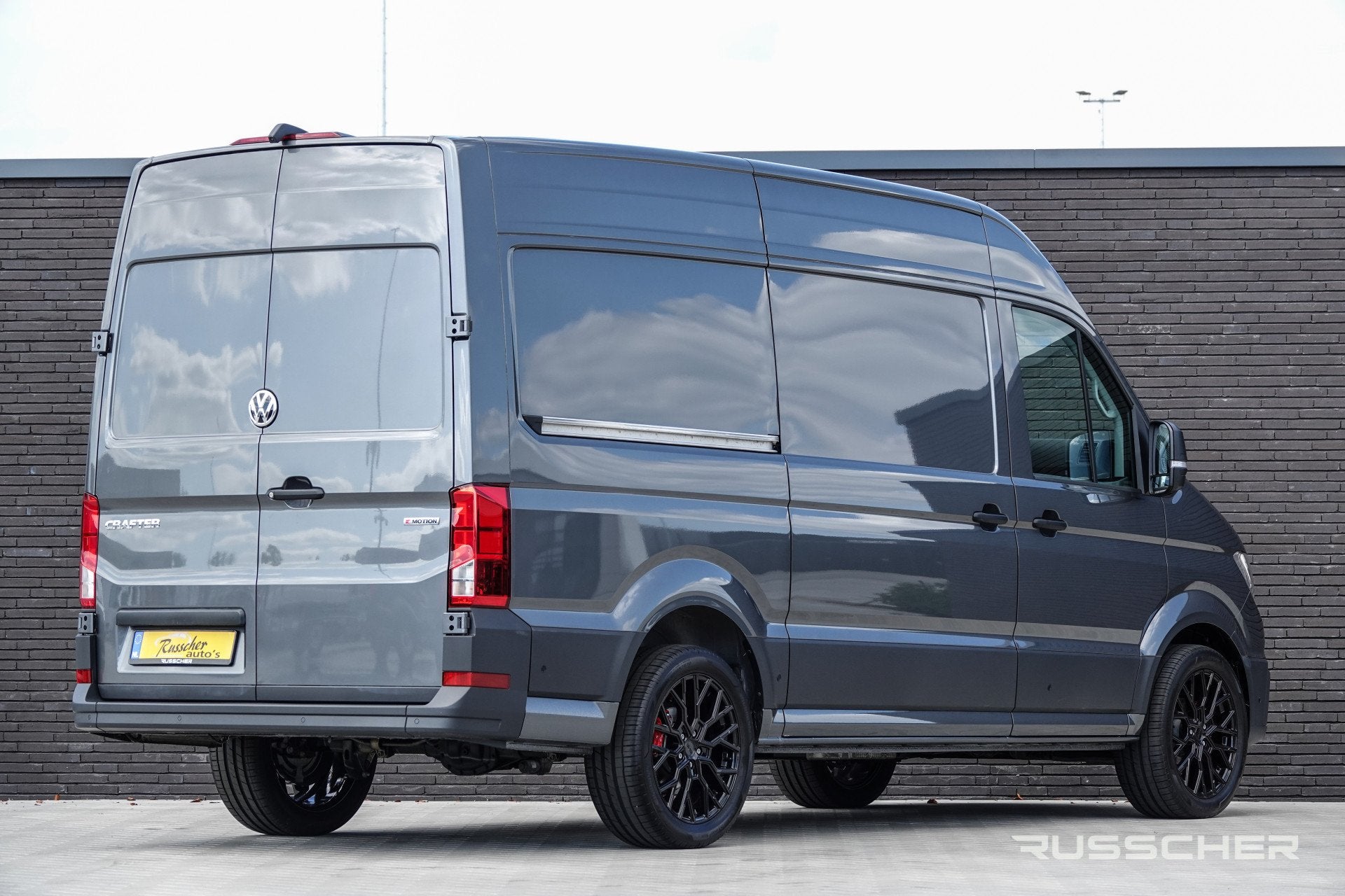 Volkswagen Crafter L3H3 | 2.0Tdi 177Pk Aut. | 4-Motion | Sto, Automaat, Stof, Gebruikt, Zwart