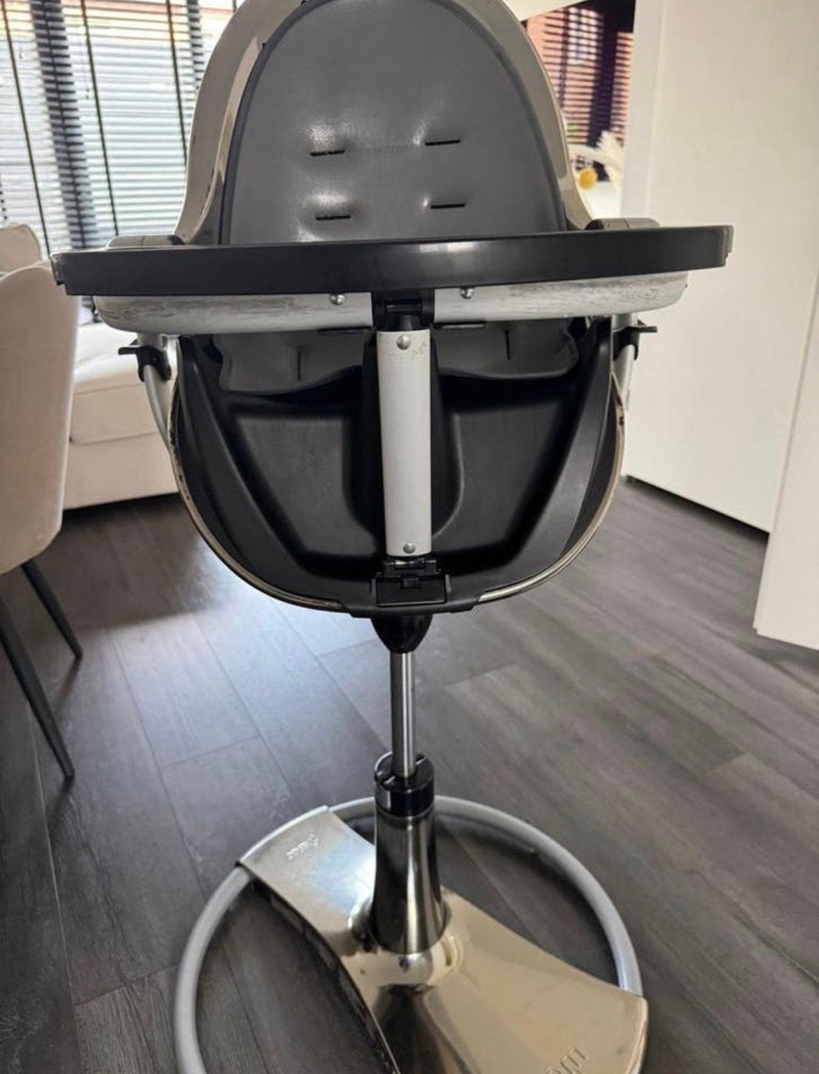 Bloom Fresco Kinderstoel - Chrome Frame Titanium, Kinderen en Baby's, Kinderstoelen, Ophalen of Verzenden, Gebruikt, Overige typen