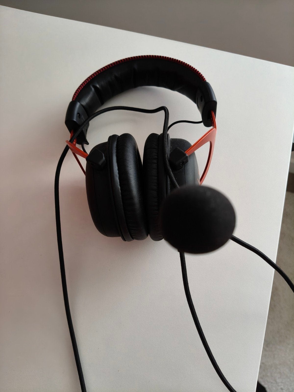 HyperX Gaming Headset met doos, Computers en Software, Headsets, Ophalen, HyperX, Gebruikt, Over-ear