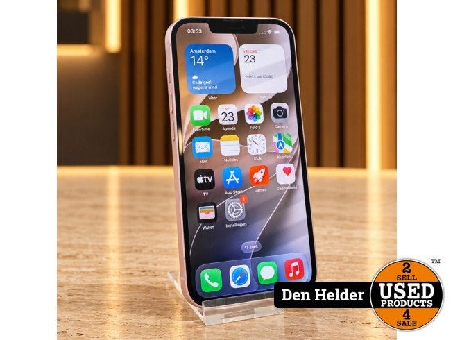 Apple iPhone 13 128GB Accu 77% - In Nette Staat