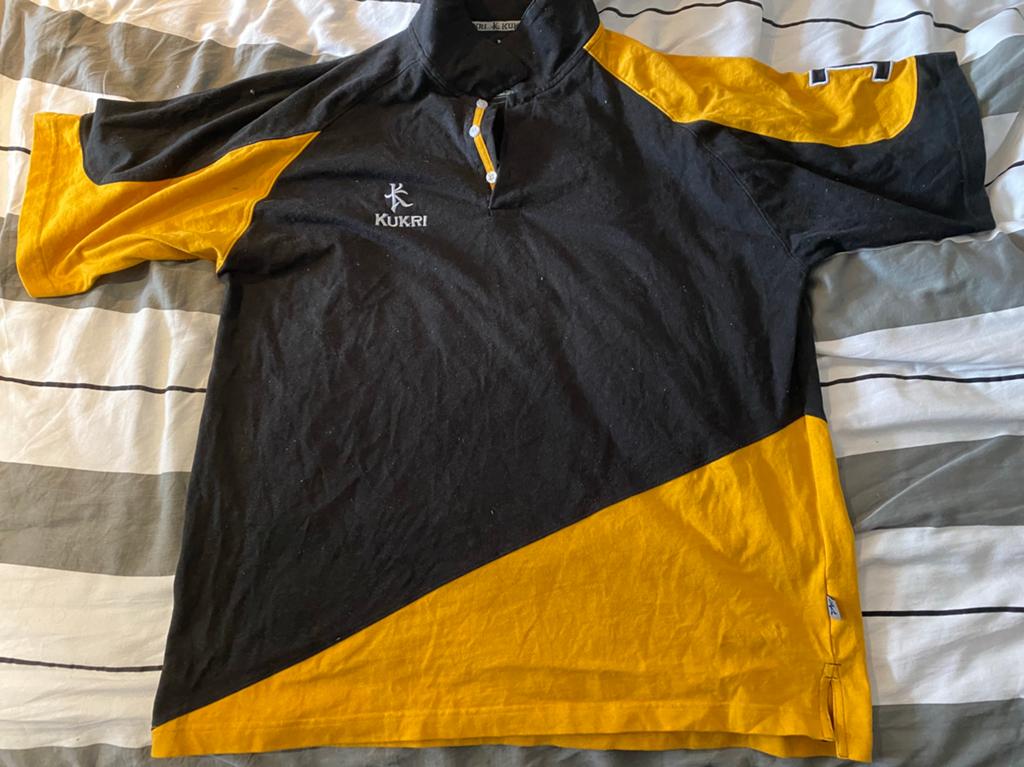 Kurki Rugby shirt met nummer een (XXL), Sport en Fitness, Rugby, Verzenden, Zo goed als nieuw, Kleding