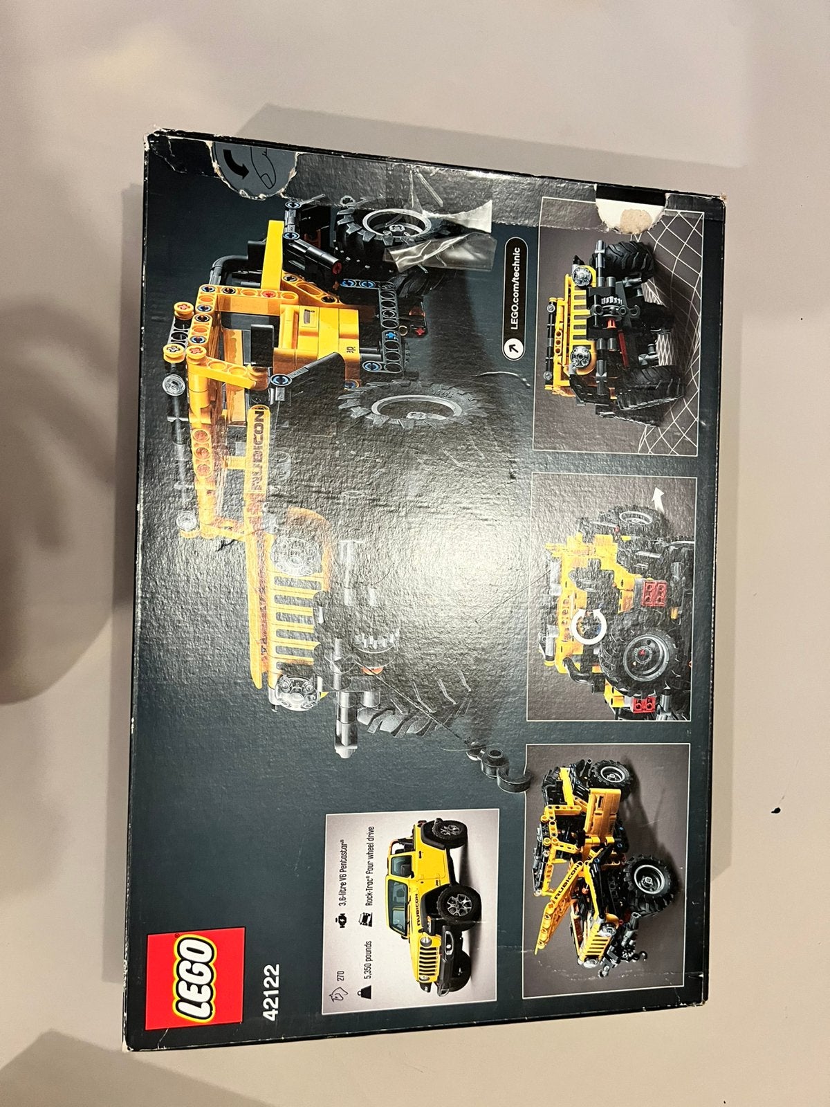 Lego 42122 jeep wrangler, Ophalen, Zo goed als nieuw