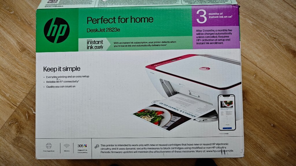 HP DeskJet 2823e, Computers en Software, Printers, Ophalen, Kleur printen, Inkjetprinter, All-in-one