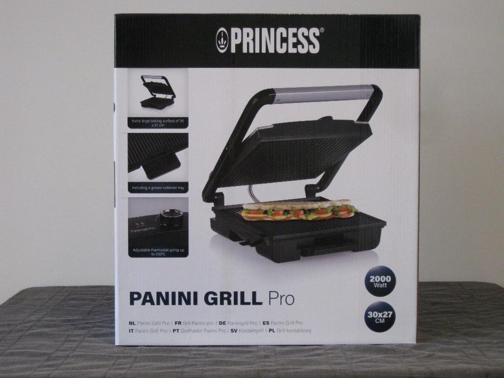 Panini Grill Pro 112425 (Nieuw in doos), Ophalen, Nieuw