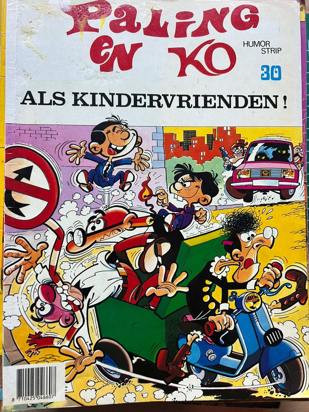 Paling en Ko, Boeken, Eén stripboek, Ophalen of Verzenden, Gelezen