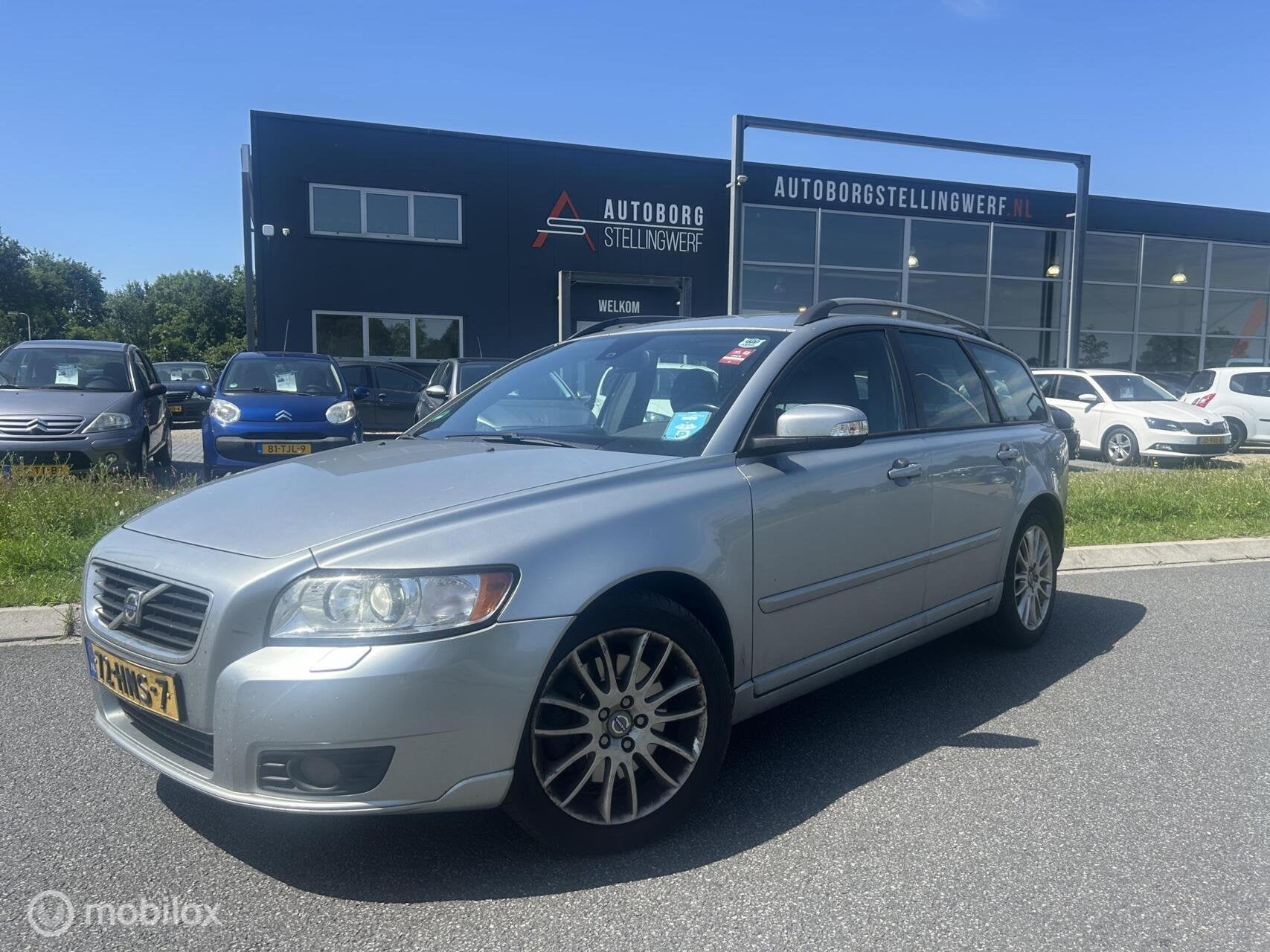 Volvo V50 2.4 D5 180 PK Summum AUT. [ NAP leder ], 179 pk, Diesel, 154 €/maand, 1500 kg