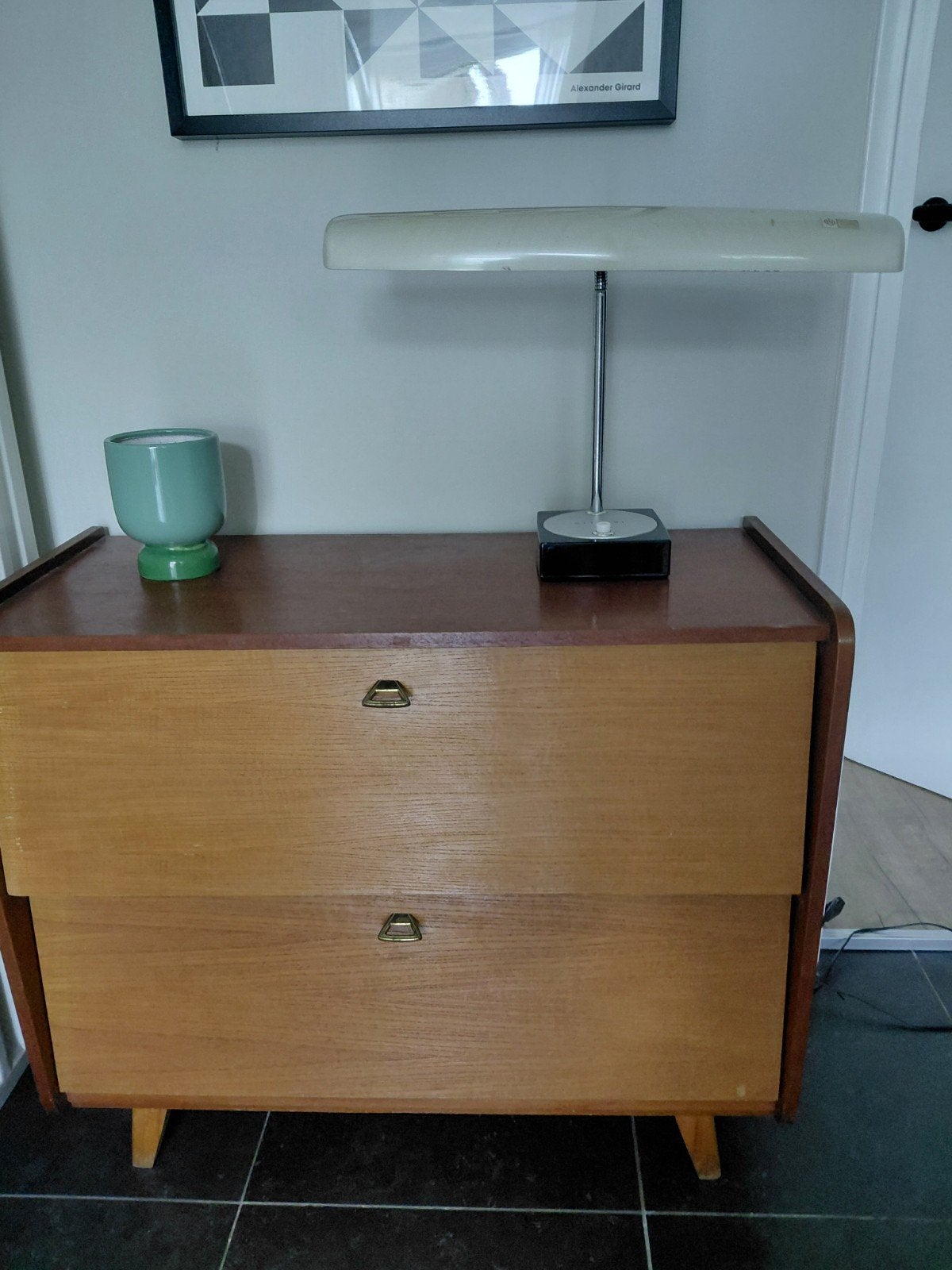 Hitachi bureaulamp Moonlight 506 Vintage mid century design, Ophalen of Verzenden