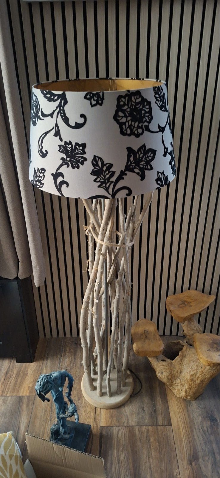 Sfeervolle takkenlamp - Gezellige verlichting, Ophalen, Gebruikt, 100 tot 150 cm, Landelijk, Sfeervol, Natuurlijk