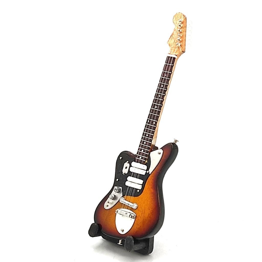 Kurt Cobain Nirvana miniatuur gitaar 15cm mini guitar deco, Info@deconoord.nl, Deco Noord, Nieuw, Ophalen of Verzenden