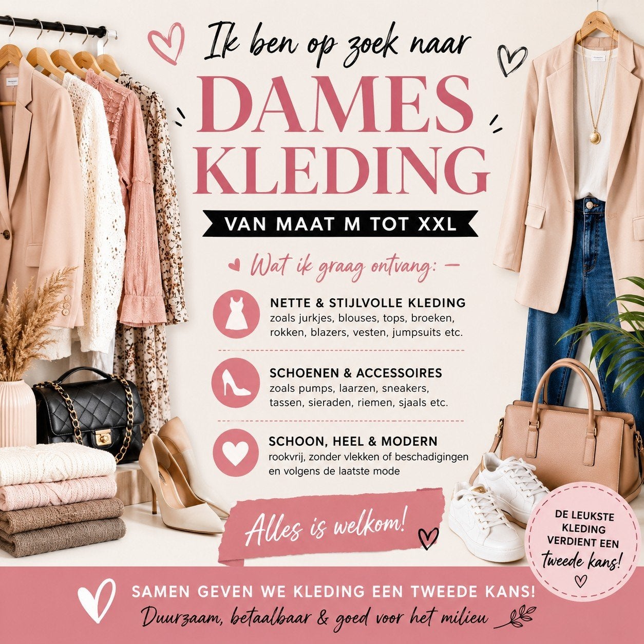 Nette Dameskleding (maat M t/m XXL), Kleding | Dames, Ophalen of Verzenden, Zo goed als nieuw