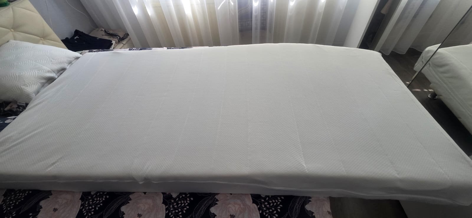 Comfortabel matras 90x200 cm - Zo goed als nieuw, Tweepersoons, Zo goed als nieuw, Matras, 200 cm