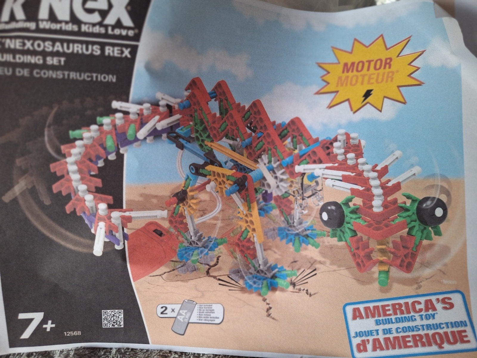Knex Nexosaurus Rex, Ophalen of Verzenden, Gebruikt, K'nex