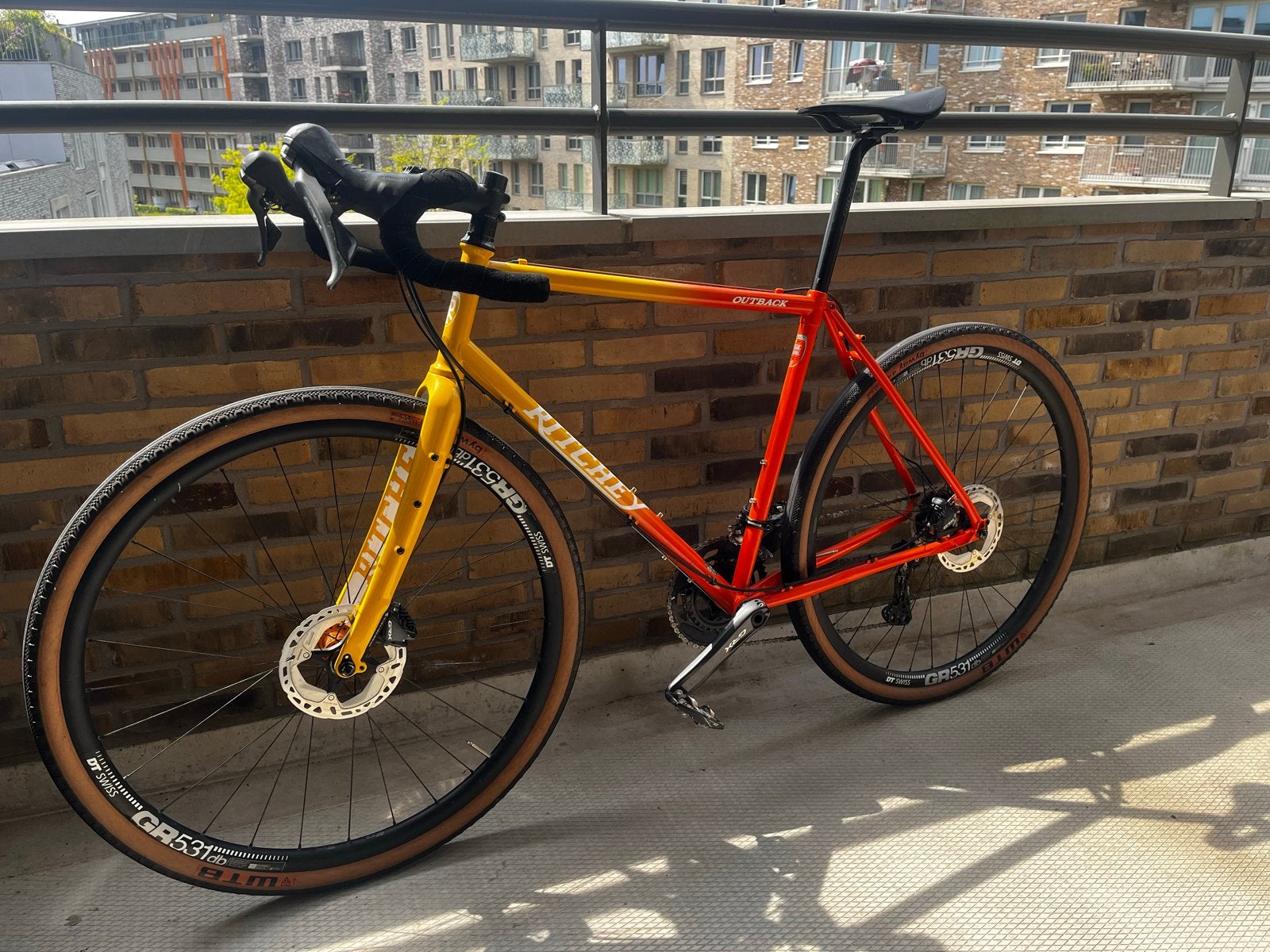 Ritchey Outback L Sunset Fade, 28 inch, Staal, Heren, Zo goed als nieuw