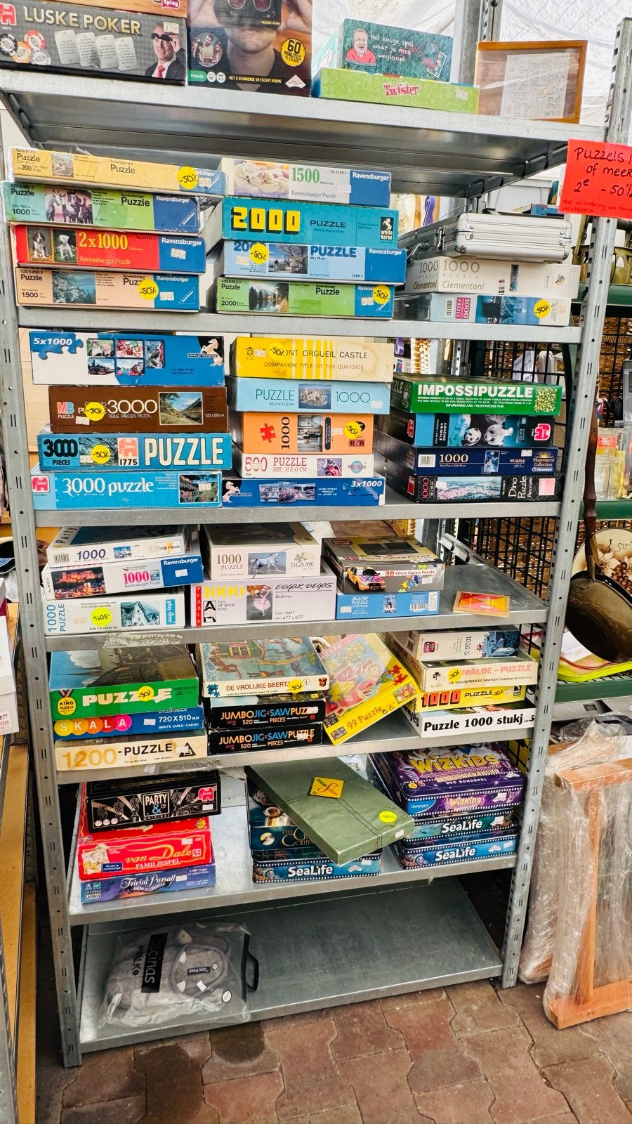 Diverse legpuzzels - Ravensburger, Jumbo, Clementoni, Ophalen of Verzenden, 500 t/m 1500 stukjes, Gebruikt, Legpuzzel