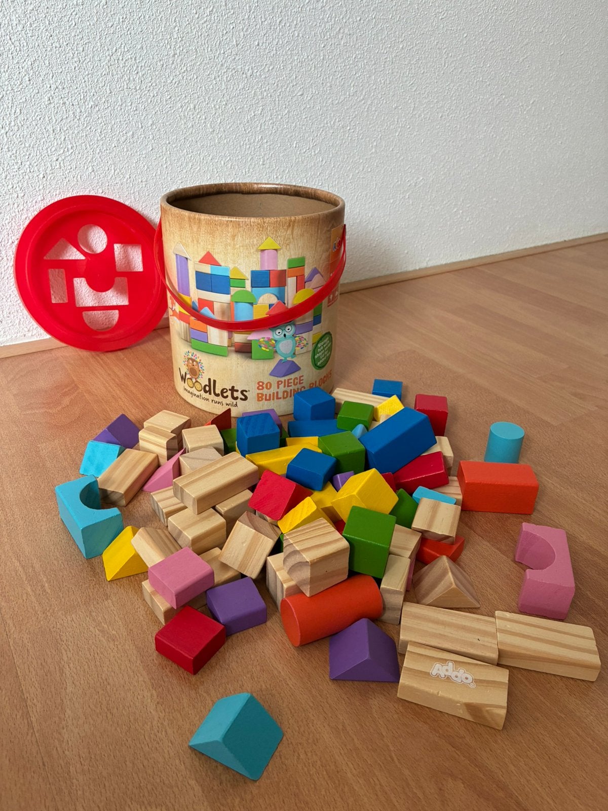 Blokkendoos, > 50 blokken, Ophalen, Zo goed als nieuw