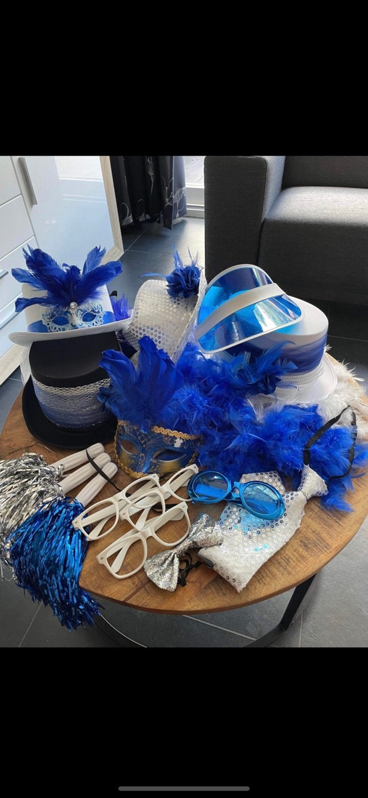 Photobooth accessoires, Ophalen of Verzenden, Zo goed als nieuw, Versiering, Geboorte of Huwelijk