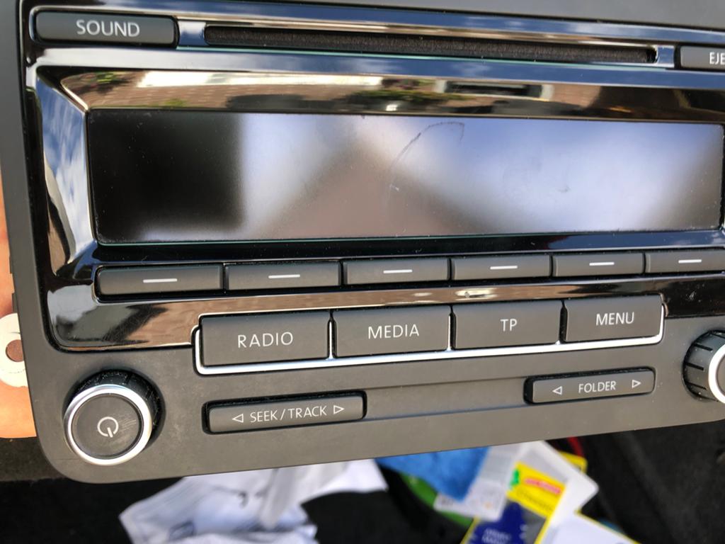 Auto radio polo 6r, Ophalen, Zo goed als nieuw