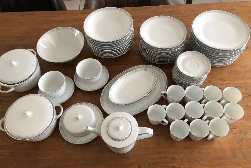 58 delig vintage servies, Ophalen, Overige merken, Klassiek, Zo goed als nieuw