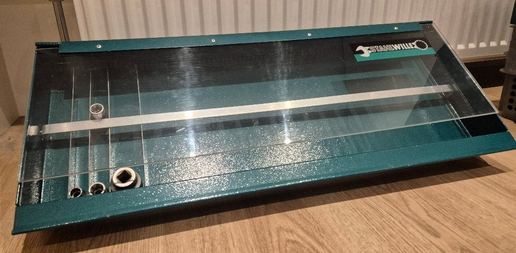 Stahlwille winkeldisplay doppen assortiment kast, Ophalen of Verzenden, Zo goed als nieuw