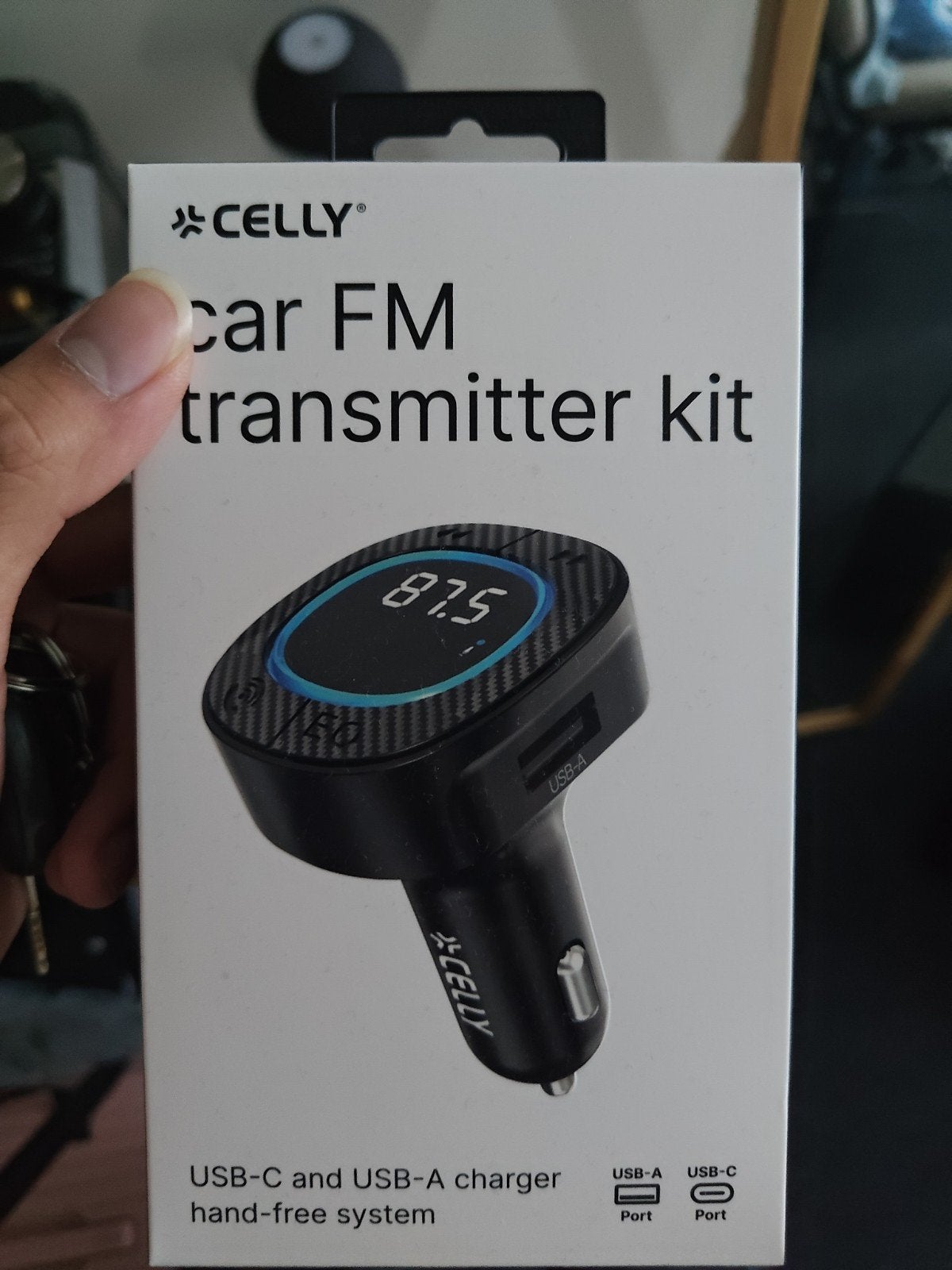 FM transmitter auto, Auto diversen, Carkits, Ophalen of Verzenden