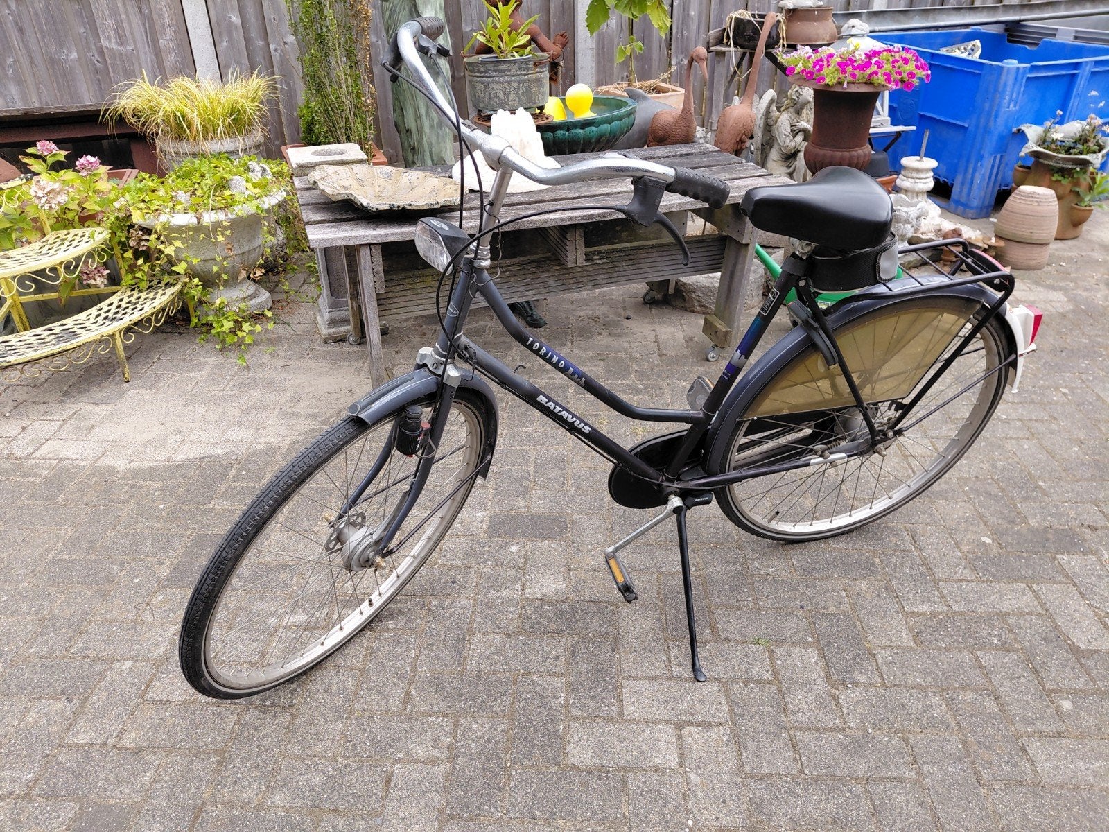 Bataven damesfiets, Ophalen, Gebruikt, Versnellingen, 50 tot 53 cm